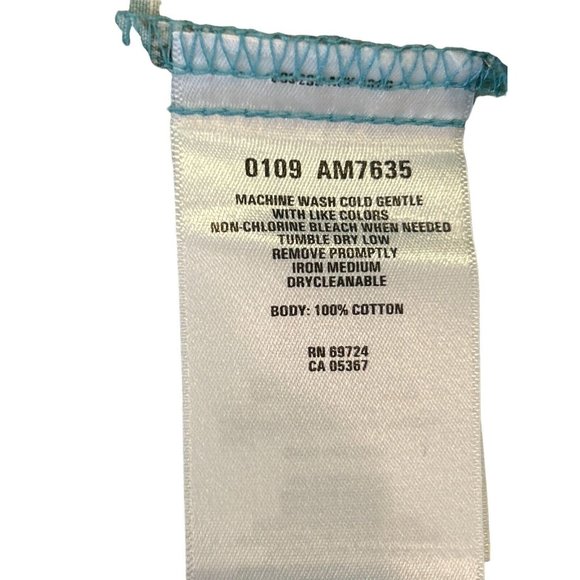 Columbia Men's Short Sleeve Button Up Shirt Blue Floral Hawaiian Size Medium - Picture 3 of 6